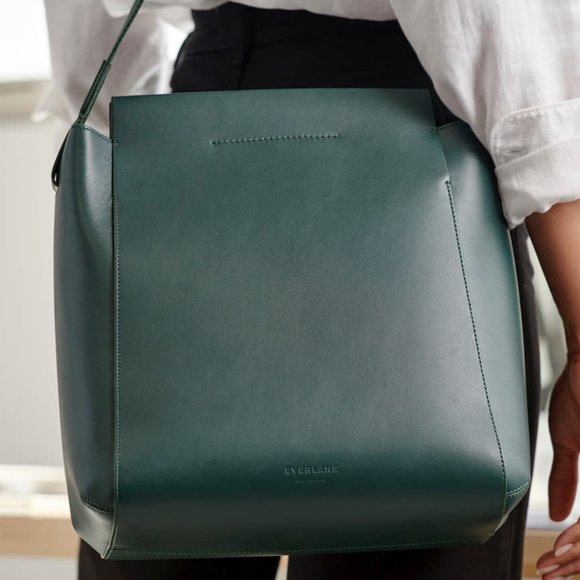 Everlane Handbags - Everlane The Form Bag, Green